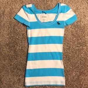 Girls Abercrombie & Fitch V-Neck T-Shirt